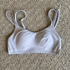Lululemon Athletica White Sports Bra
